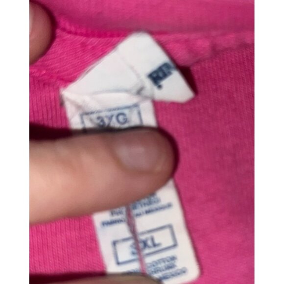 Troy University Graphic Short Sleeve T Shirt Crewneck Sz 3XL Womens Hot Pink - Picture 5 of 9